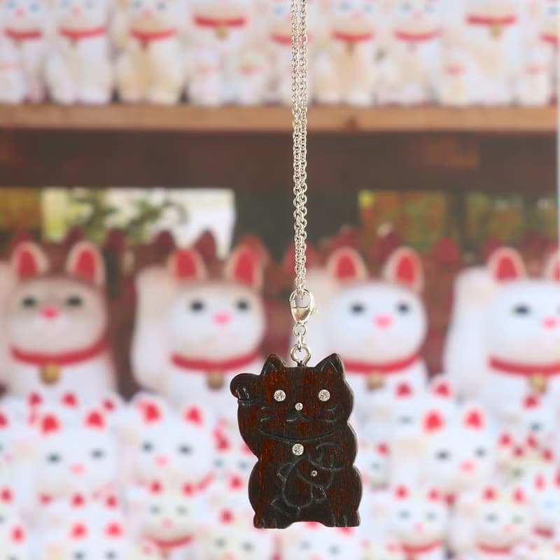 手工木製吊飾  招財貓 吊飾  禮物訂製