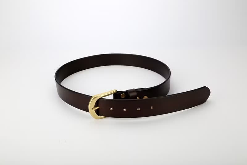 【切線派】父亲节礼物純手工皮帶長度定制男士真皮腰帶意產植鞣革