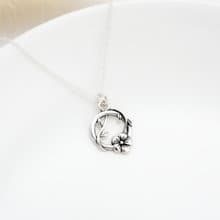 【Angel & Me】櫻花 葉 枝藤 s925純銀項鍊 情人節禮盒 生日禮物