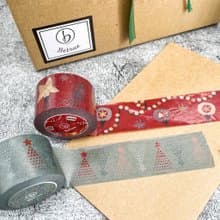 【交換禮物】品初_原創設計 紙膠帶 日本和紙 寬3cm 手帳拼貼