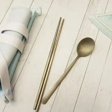 純鈦餐 湯匙筷子組