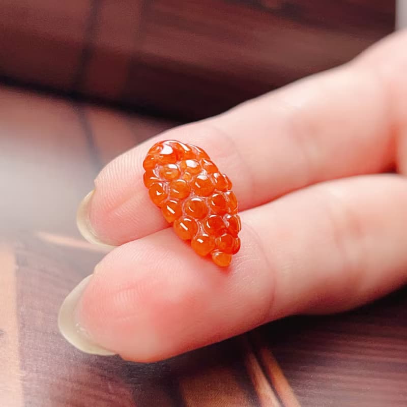 冰紅翡翠葡萄 | 天然緬甸A貨翡翠 | 送禮