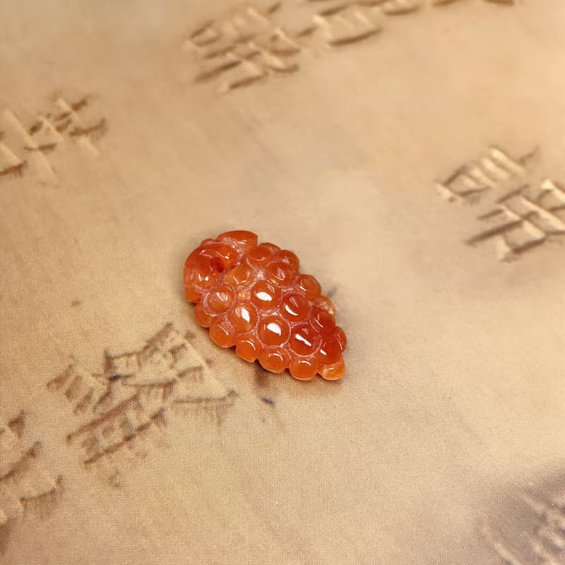 冰紅翡翠葡萄 | 天然緬甸A貨翡翠 | 送禮
