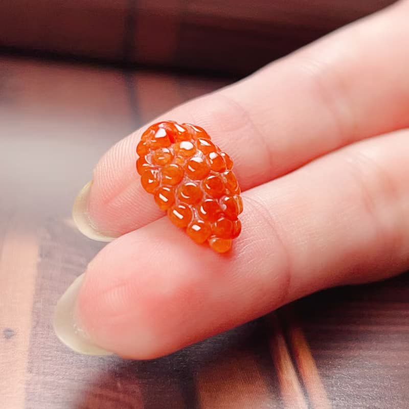冰紅翡翠葡萄 | 天然緬甸A貨翡翠 | 送禮