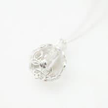 BLOSSOM 花兒 - 限量白水晶純銀墜子