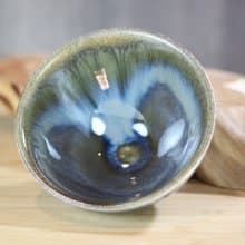 【母親節禮物】120ml 天目釉 柴燒茶杯 鶯歌名家葉敏祥手工作品