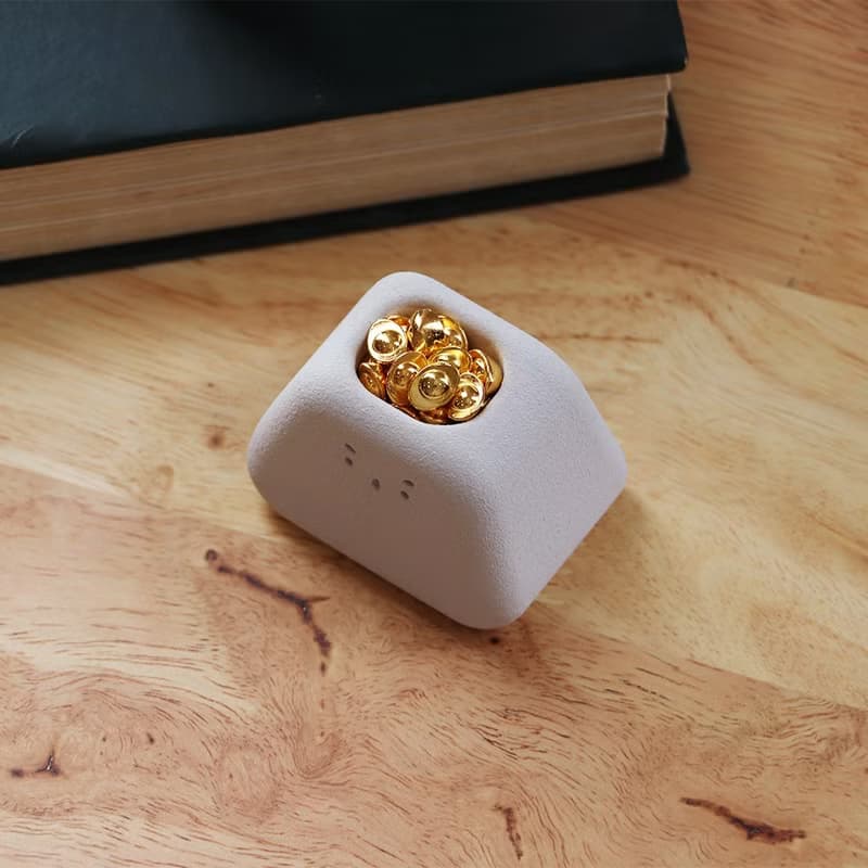 驚驚 金飯丸  I 山形 水泥器皿 含金元寶 辦公室小物 新裝上市