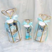 迷你乾燥花束禮盒(大)-寧靜藍 生日禮物