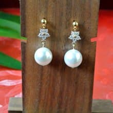 灼灼耳環(白色款)