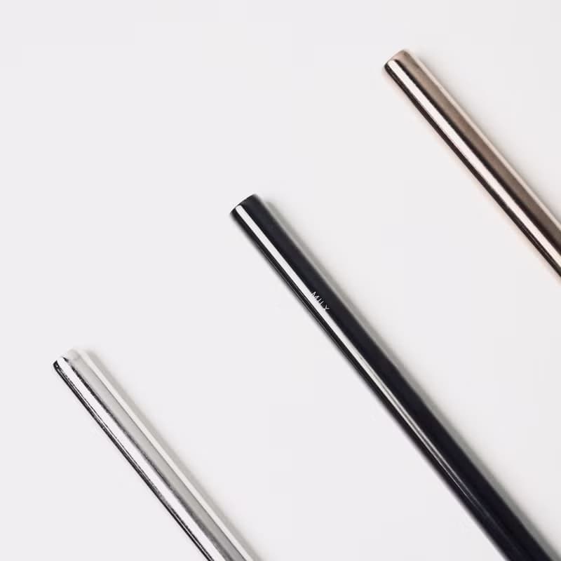 MILX 粗獷版不鏽鋼金屬吸管 吸珍珠用