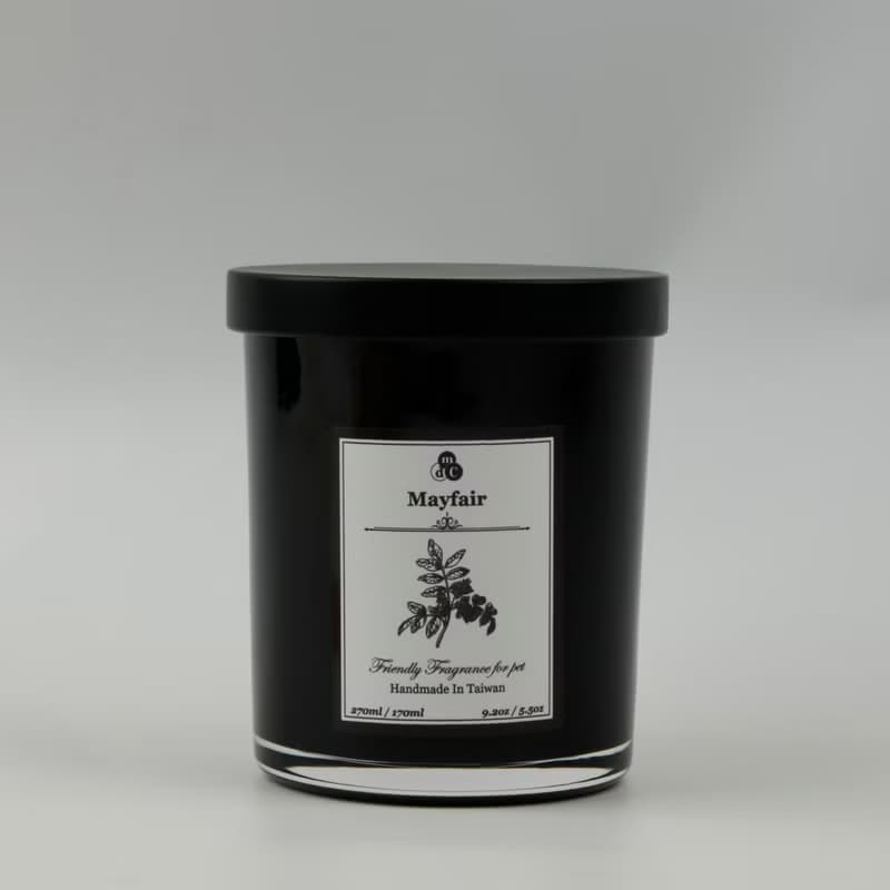 天然精油-寵物友善香氛蠟燭-Mayfair (木質沉穩玫瑰)