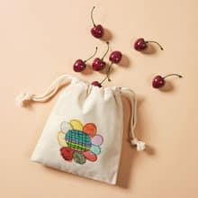 彩色(單色)小花束口袋