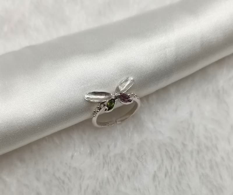 蝶々戒指 / 925純銀戒指 / 純手工製作