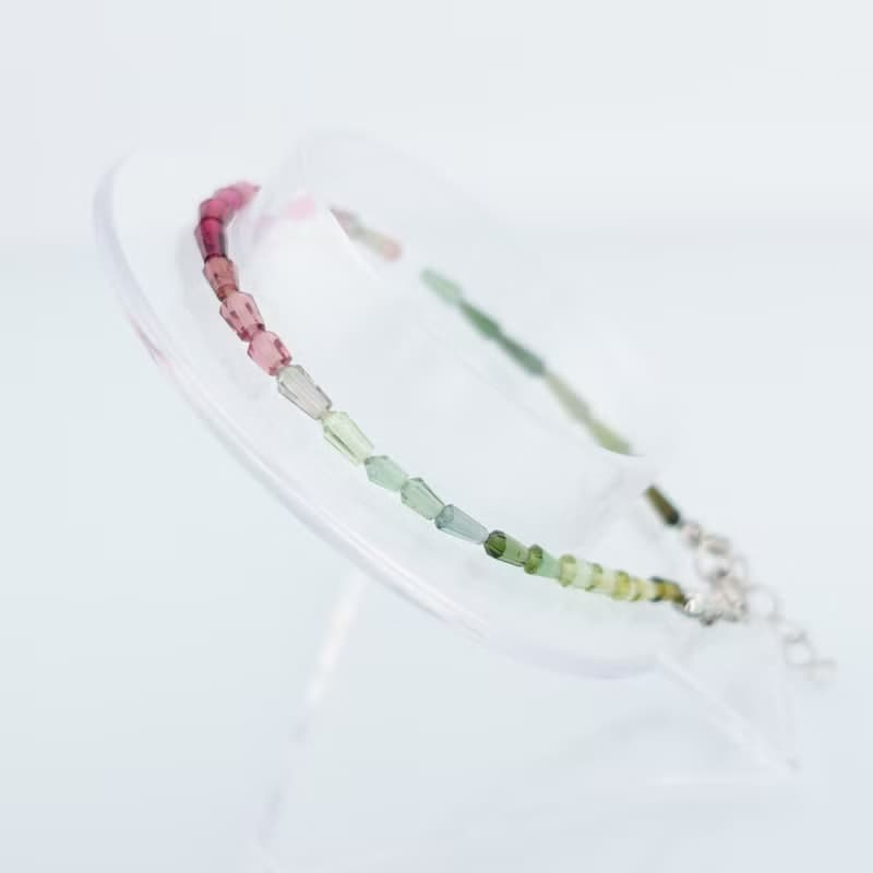 寶麗金珠寶-天然彩色碧璽手鍊