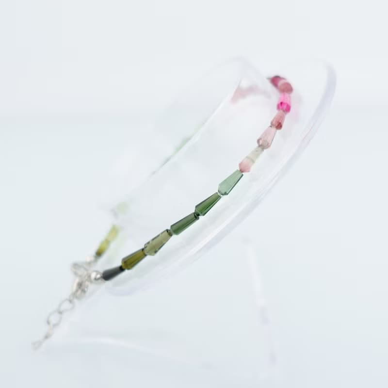 寶麗金珠寶-天然彩色碧璽手鍊