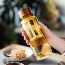 650ml 皇家金冷泡茶隨行杯壺  含濾網 高質防漏 耐熱隨身瓶