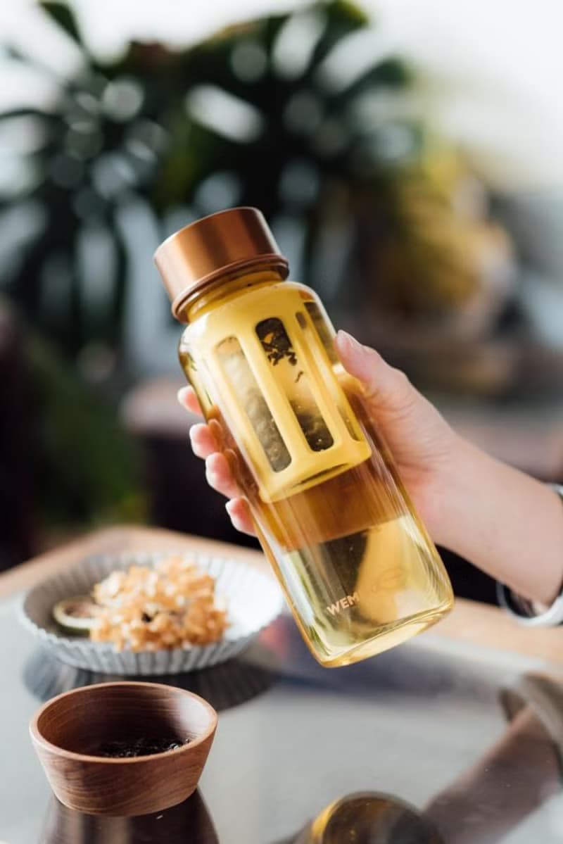 650ml 皇家金冷泡茶隨行杯壺  含濾網 高質防漏 耐熱隨身瓶