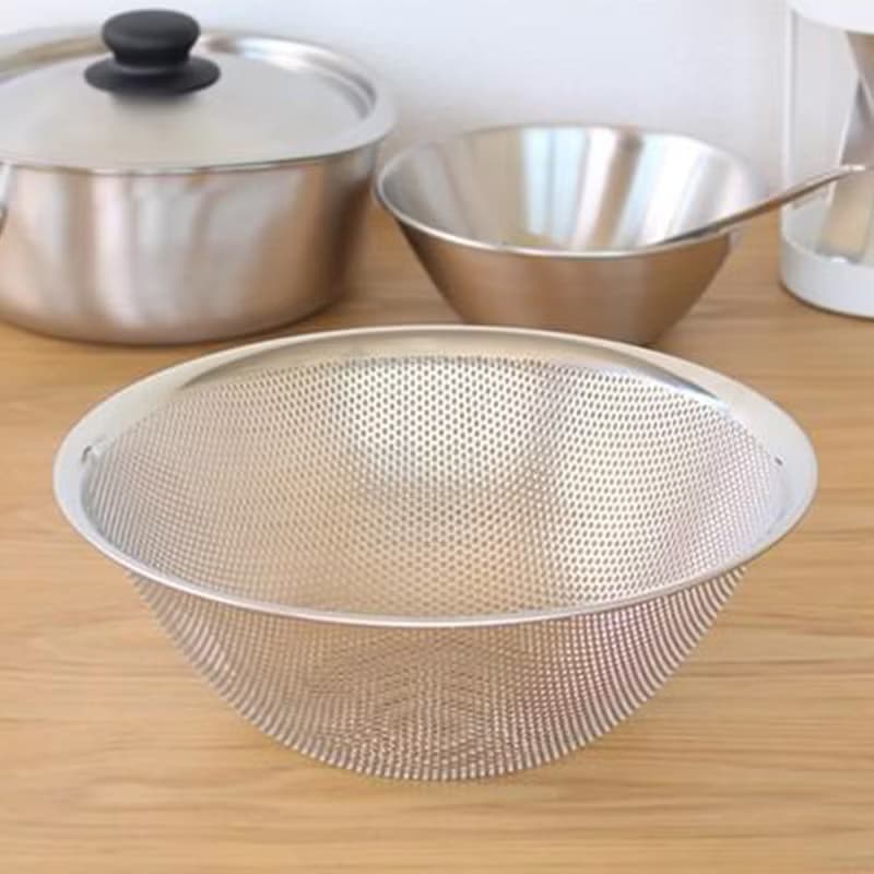 【柳宗理】 不鏽鋼漏盆23cm