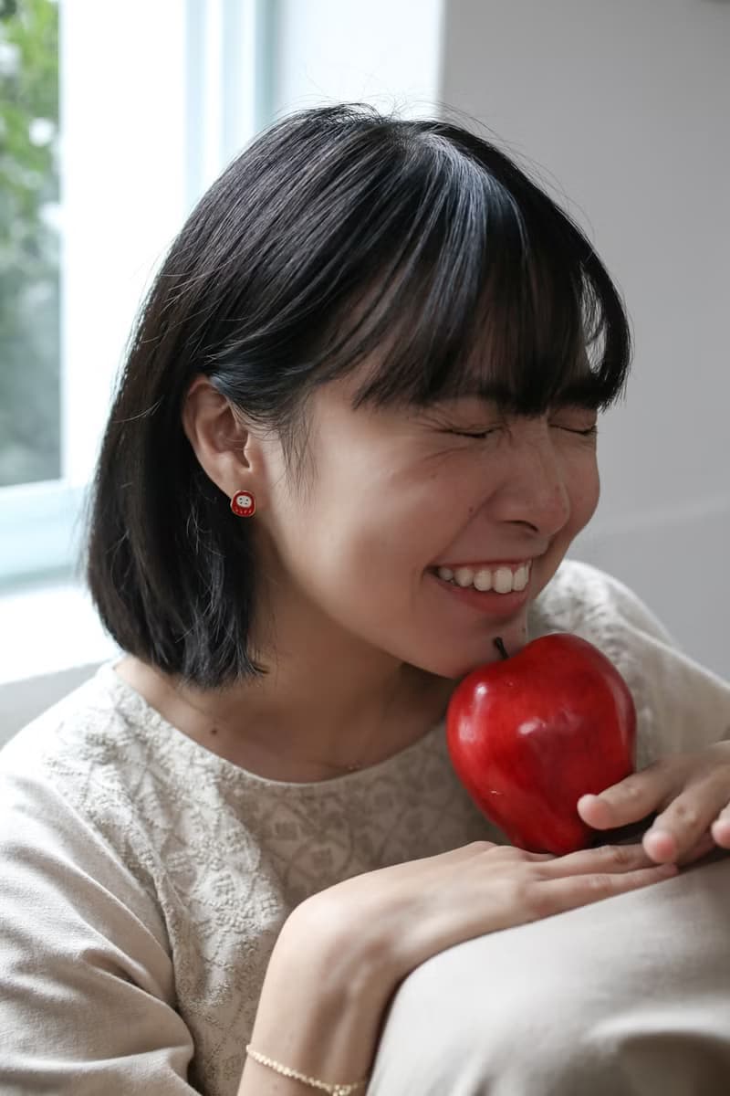 金魚 達摩 招財貓 金魚 夾式耳環 新年禮物 招財耳環