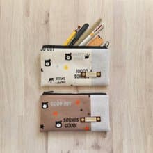 【FAW/萬用長夾(中)】幸運小熊 法國銀蔥 內有隔層!