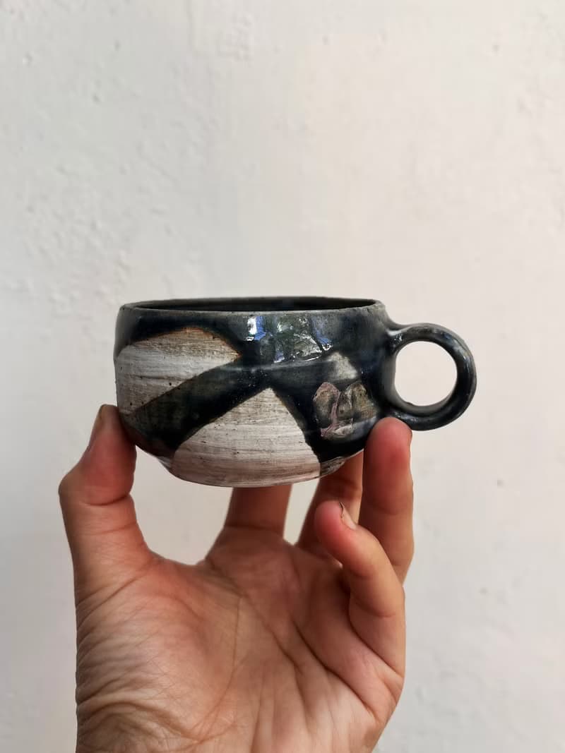 墨藍 咖啡杯 八零 | 陶器皿