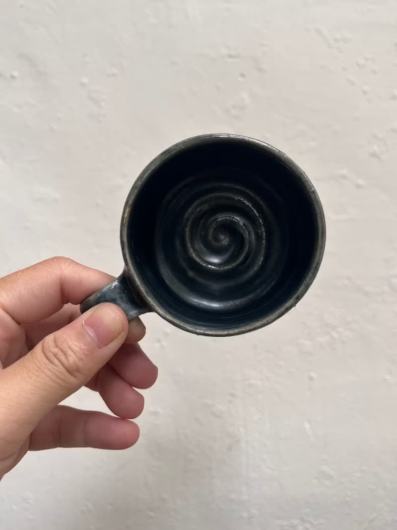 墨藍 咖啡杯 八零 | 陶器皿