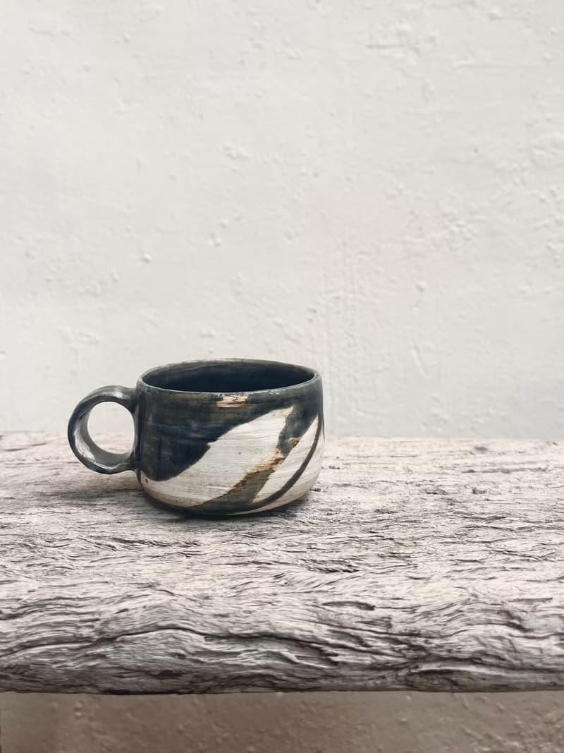 墨藍 咖啡杯 八零 | 陶器皿