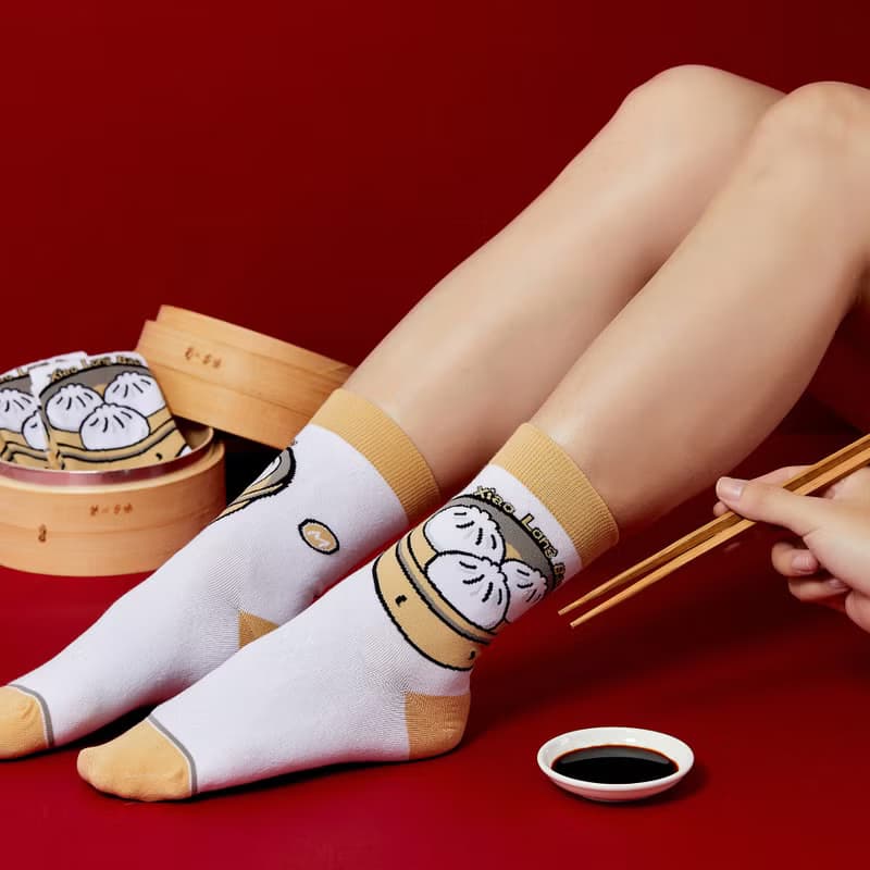小籠包蒸籠禮物盒 Xiaolongbao Gift Box 長襪|中筒襪|男女同款