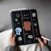 熊老闆 聯名款【一起畫畫吧】iPad羽絨平板保護殼