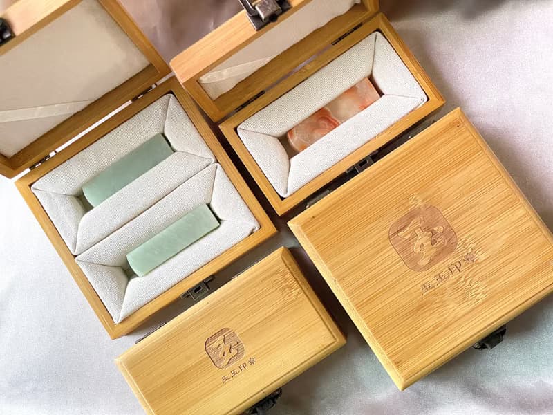 【玉玉印章】 天然粉紫玉印章 開運招財圓章系列