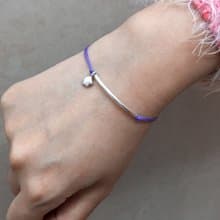 925純銀幸運星星手鍊 純銀手繩 愛情手繩 純銀手鍊 銀珠手鍊