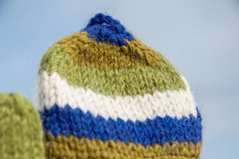 手織純羊毛針織手套/可拆卸保暖手套/內刷毛手套/觸控手套-紐西蘭