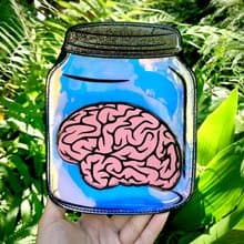 限量 超神奇補腦/腦袋童趣造型斜揹包/動物包 - 酷樂村