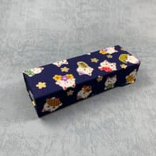 招財貓輕便摺疊眼鏡盒