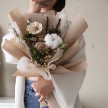 畢業花束 森林系 太陽花花束 向日葵 生日 畢業禮物 老師禮物