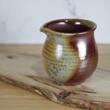 【送禮好物】220ml 重落灰 柴燒茶海 公道杯 鶯歌葉敏祥手作