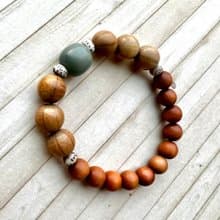 ||青道|| 天然木質香氣手環。印度檀香/六道木/星月菩提 快速出貨