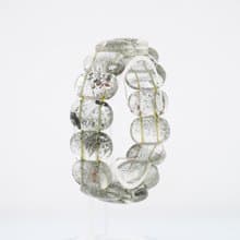 寶麗金珠寶-天然綠幽靈水晶手排