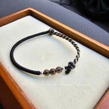 邊織 | 設計款 | 元素搭配 | 手鍊 | 腳鍊 | 嚴謹黑