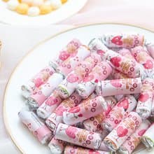 情人節禮物贈品 情人節快樂 迷你曼陀珠(公版貼紙100條入)