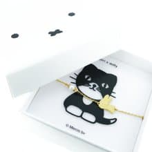 【Pinkoi x miffy】Miffy珍珠波波純銀手鍊