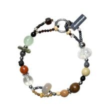 Forest Green Gemstone Bracelet 046