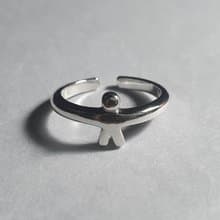 (925 Sterling Silver) Hug Ring