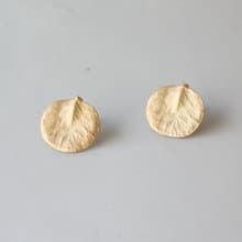 Eucalyptus stud earrings