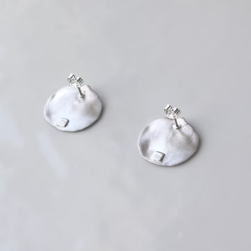 Eucalyptus stud earrings