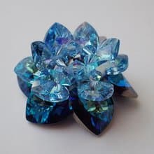 蓮花 擺件 SWAROVSKI ELEMENTS(施華洛世奇元素)