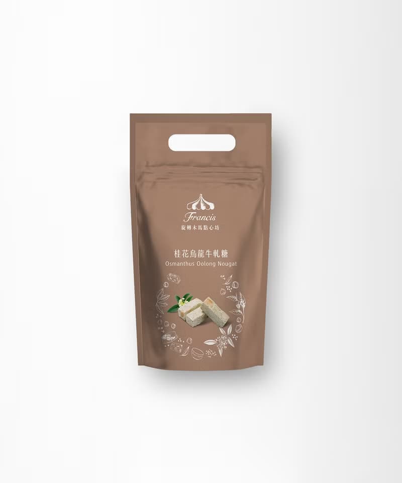 【旋轉木馬點心坊】桂花烏龍牛軋糖輕巧包