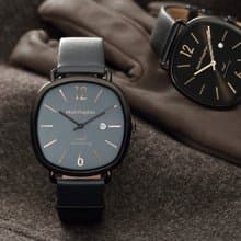 Hush Puppies 六十週年紀念錶(HP3875)-灰藍