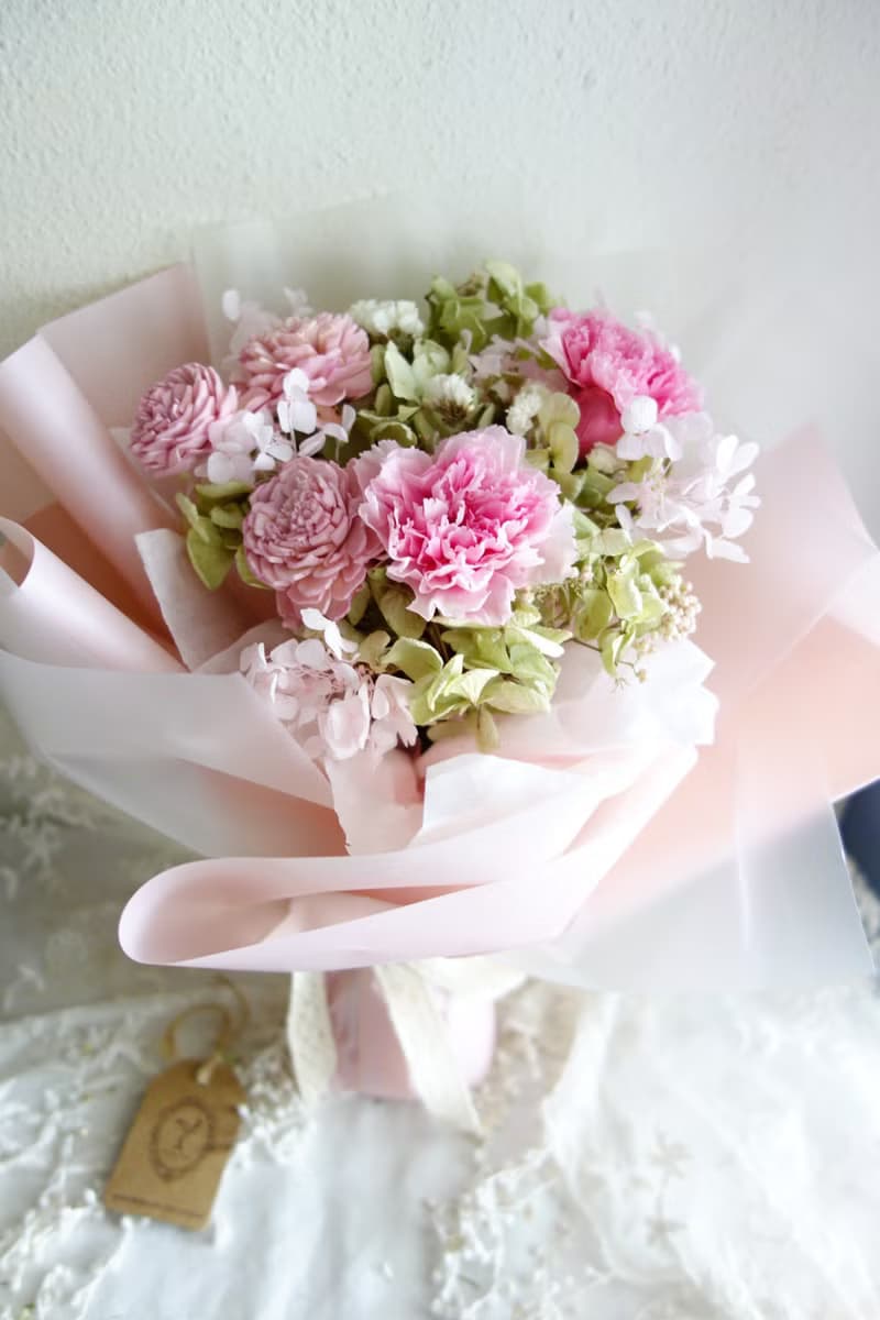 母親節花束 韓式花束 親愛的妳