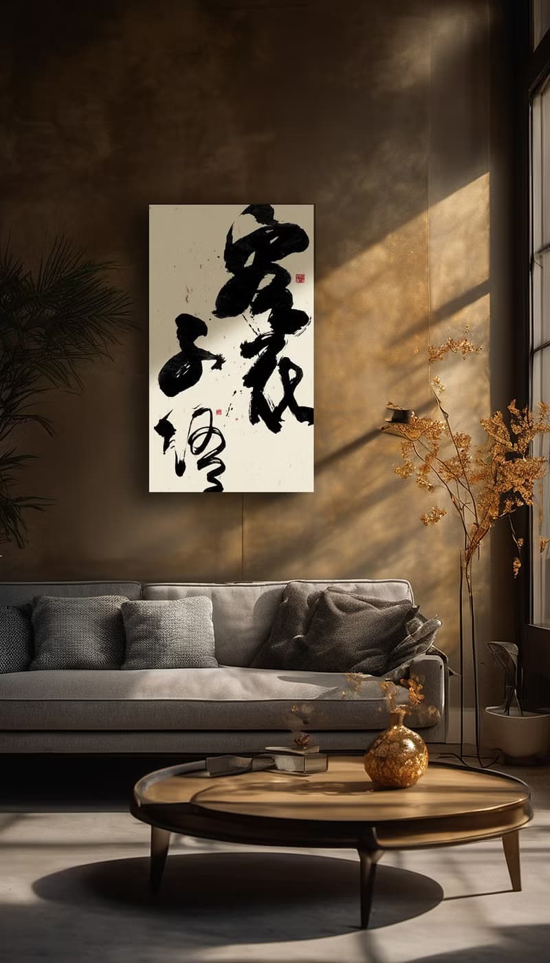 書法-無框畫 | 喬遷禮物 | 開店 | 民宿佈置 | 搬新家 | 裝飾畫